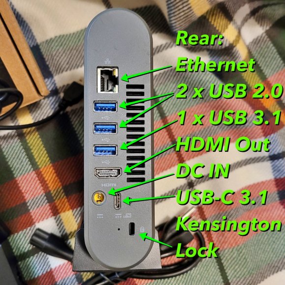 Acer Chromebox 1.8 Celeron 128GB M.2SSD/4GB DDR4/W-Fi 5, EUC (CXI3-UA91) - Picture 3 of 15